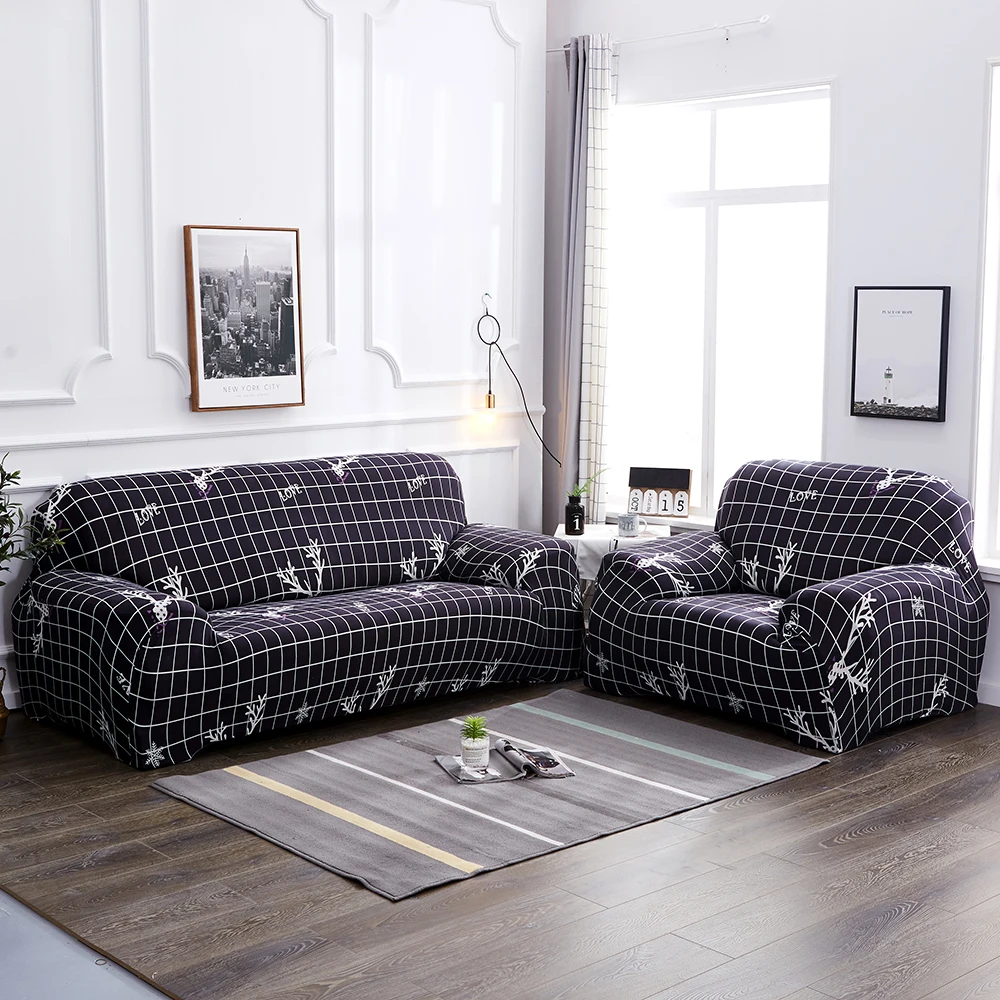 1/2/3/4 местный стрейч чехлов секционные эластичный диван покрытие для Гостиная