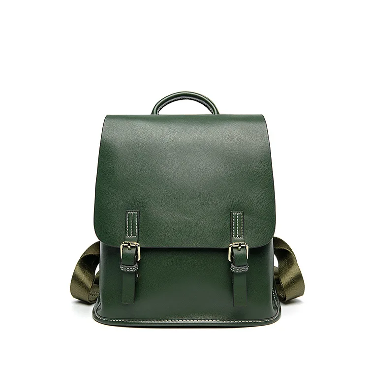 Женская наплечная сумка из воловьей кожи простой кожаный рюкзак lykj yx 2019| |