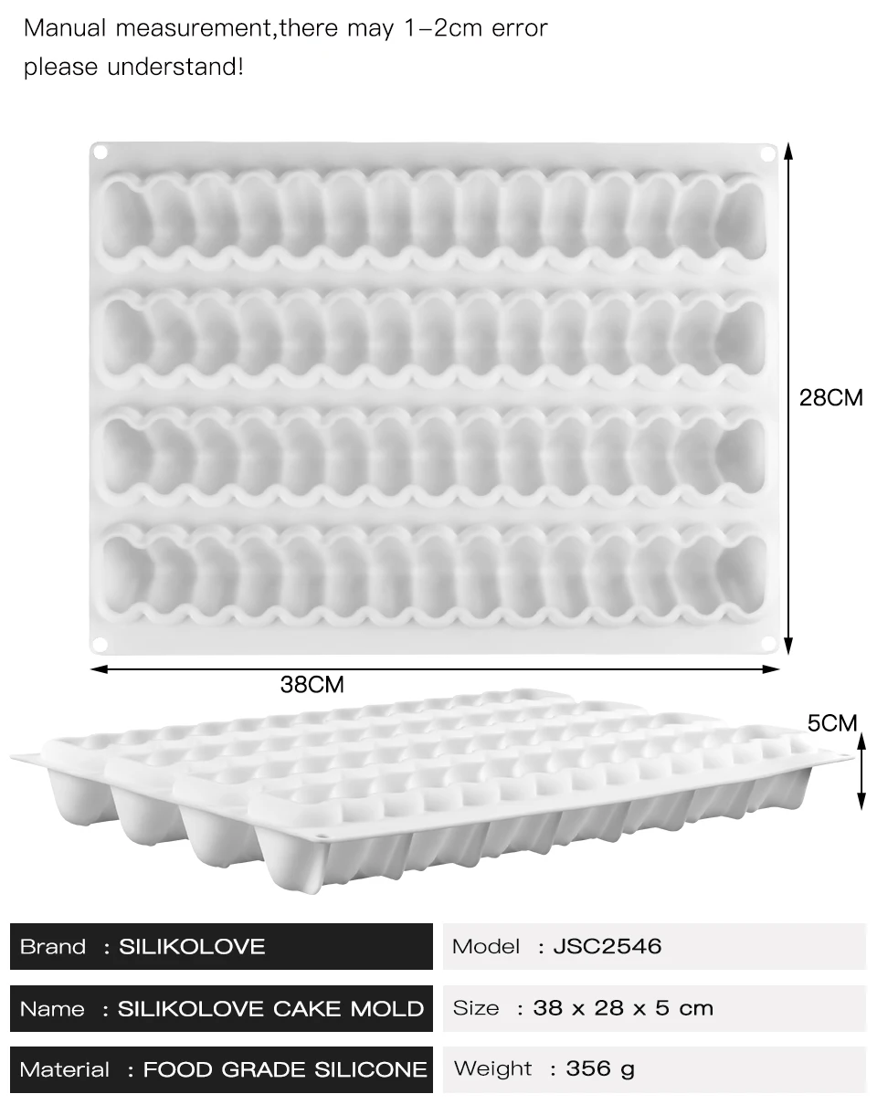Силиконовая форма SILIKOLOVE для выпечки во французском Муссе Большая гусеница | Дом и