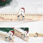 Рождественские украшения, деревянная доска с обратным отсчетом, календарь, Декор Санта-Клауса, специальные дни, напоминание, знак Navidad, новогодние подарки