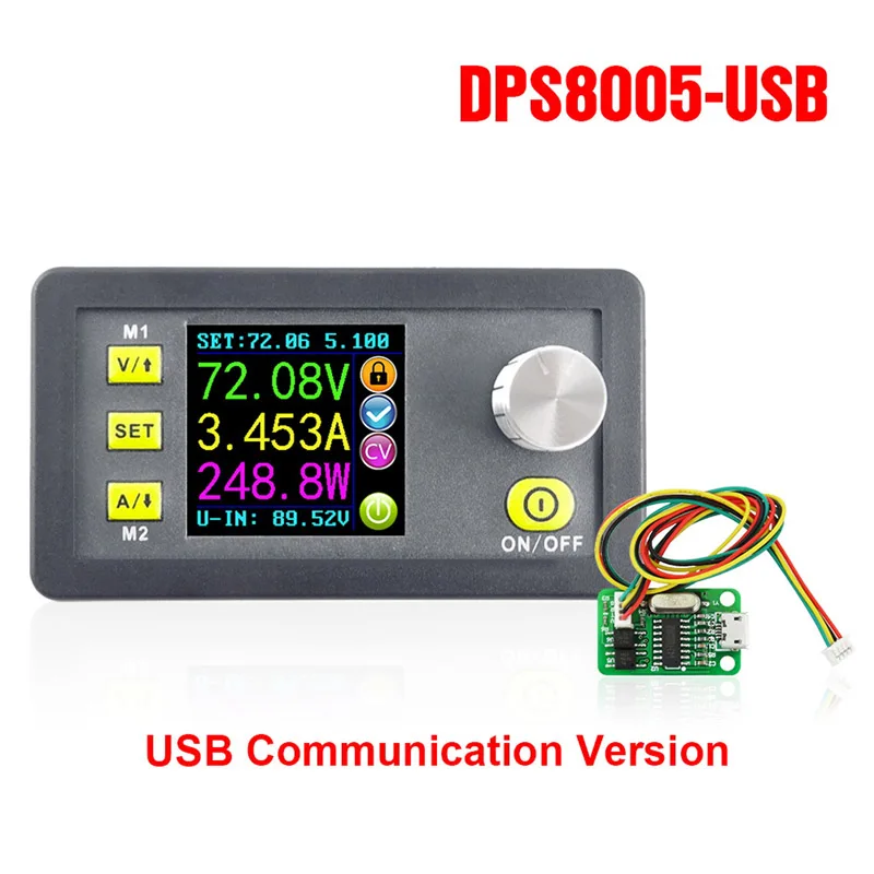 DPS8005 ЖК-цифровой программируемый модуль понижающего питания постоянного