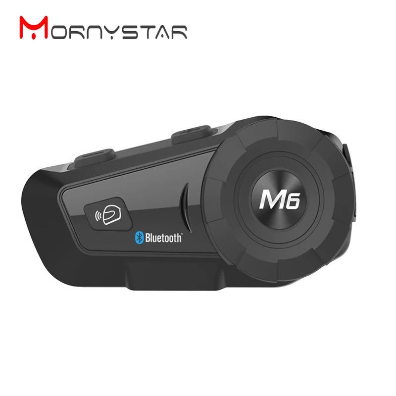 Черный 800 м Bluetooth Интерком мотоциклетный шлем гарнитуры для 2Rider BT беспроводная рация мото стерео переговорные MP3 gps FM радио - Цвет: Черный