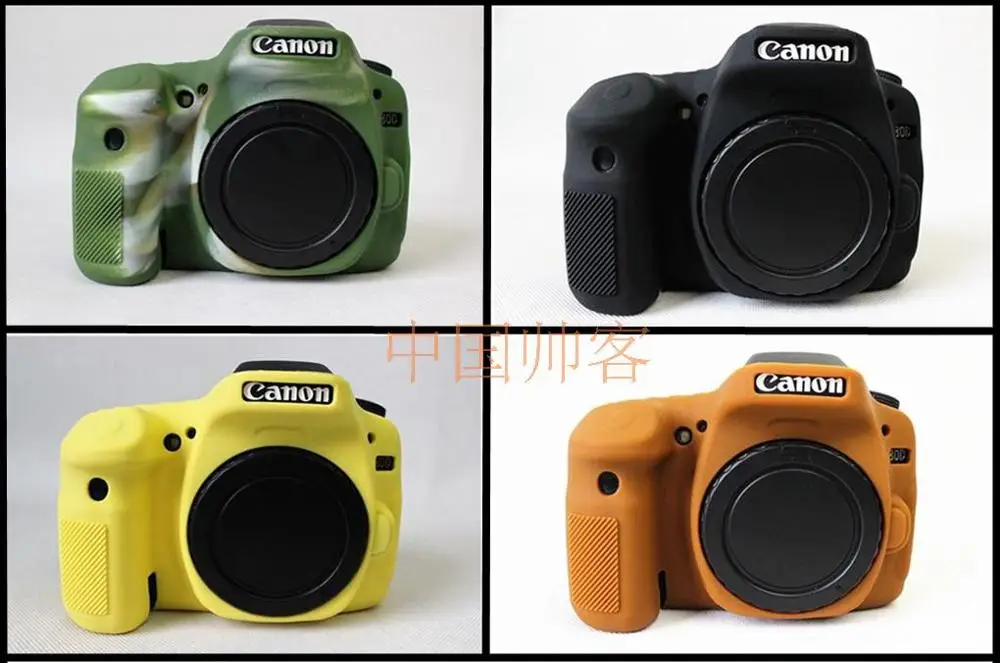 Мягкий силиконовый чехол для Canon 80D|Сумки фото-/видеокамеры| |
