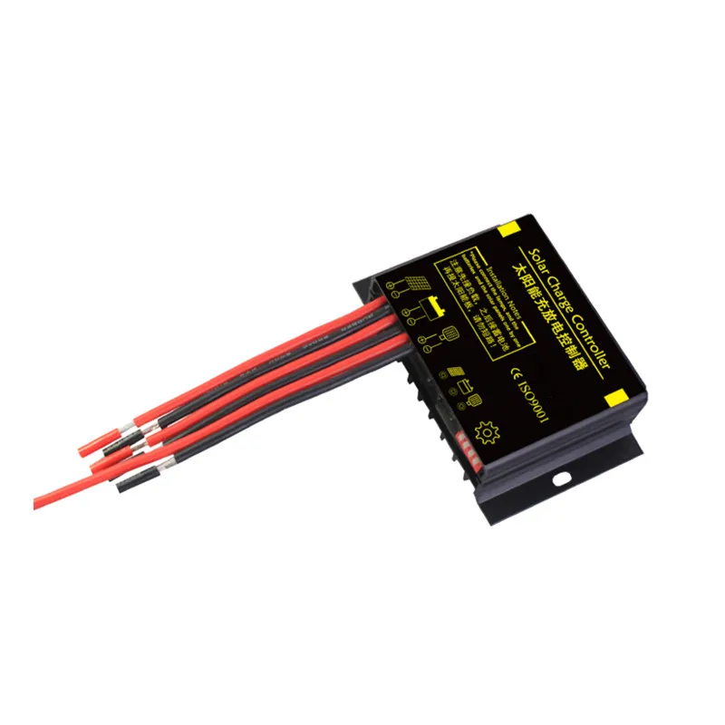 Водонепроницаемый Солнечный контроллер 10 А 12 В 24 заряда батареи солнечной панели