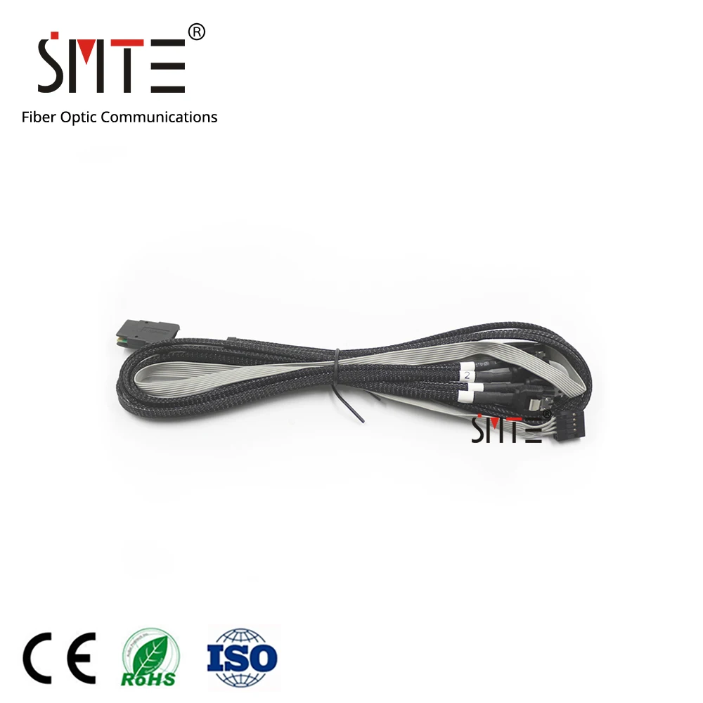 Для Amphenol 1 4 Mini SAS кабель SFF 8087 7 p (4) SATA для передачи данных 36P 50 см SGPIO 6GB P410|Детали