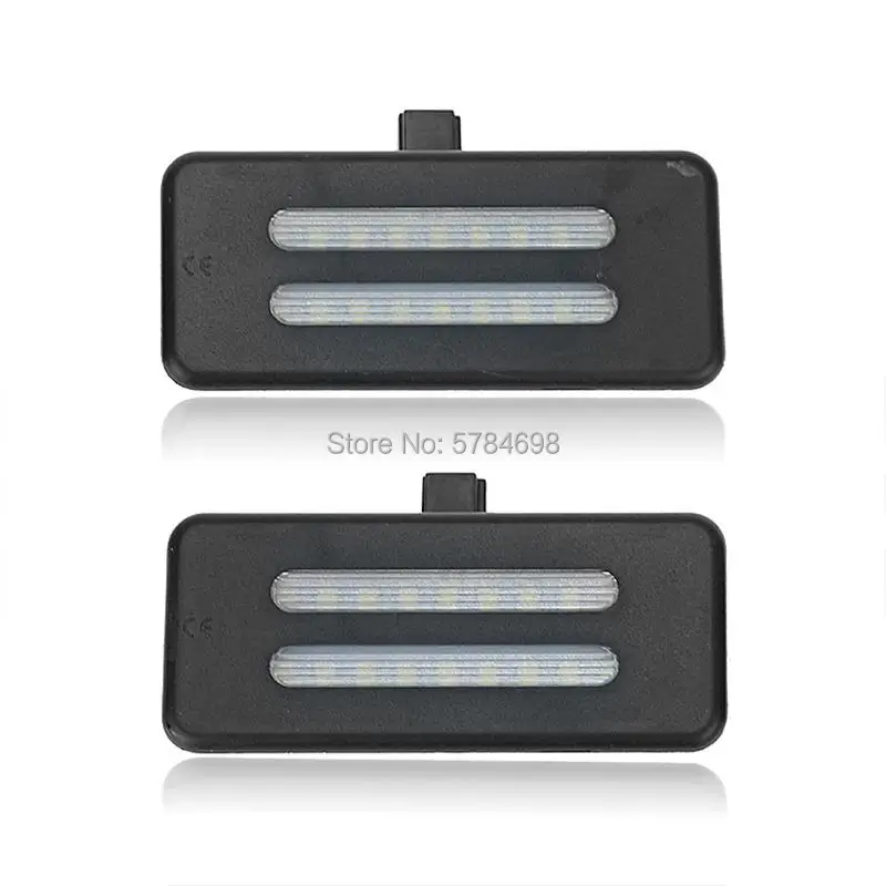 2 шт. серые светодиодные лампы 18smd для зеркала под раковину BMW E60 E61 E90 E91 E92 E70 E71E72 X1 X2