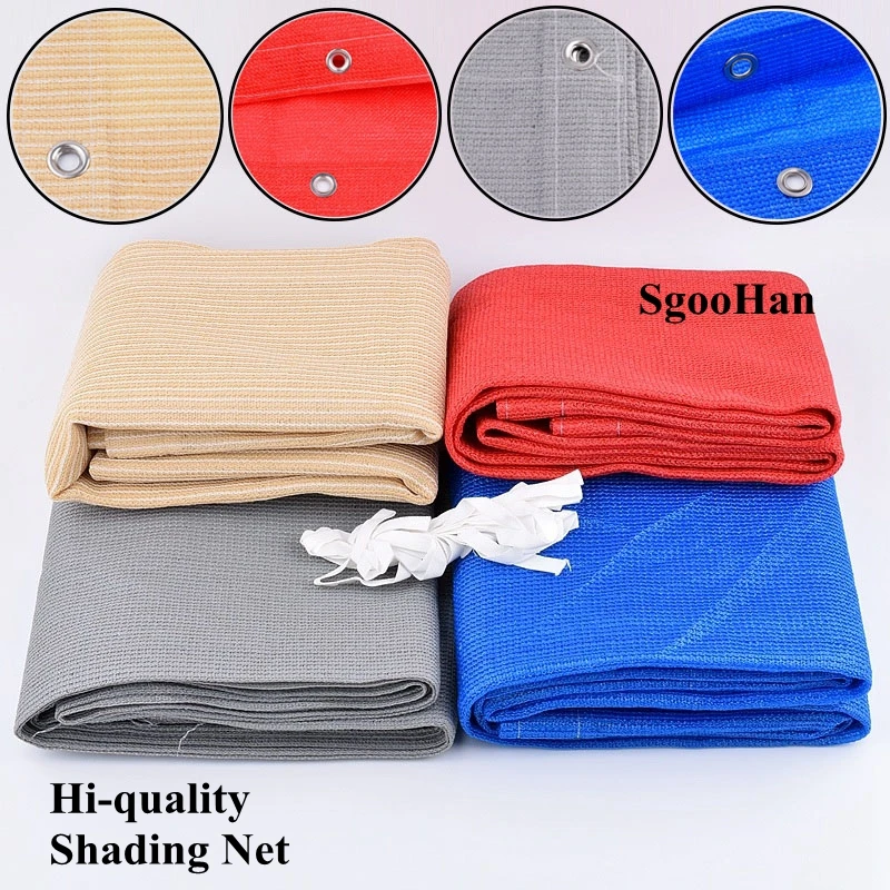 

2x4m Anti-UV Shading Net Outdoor Awning Canopy Sail Swimming Pool Shading Net Cloth Succulent Plant Cover Shelter Custom-tailor