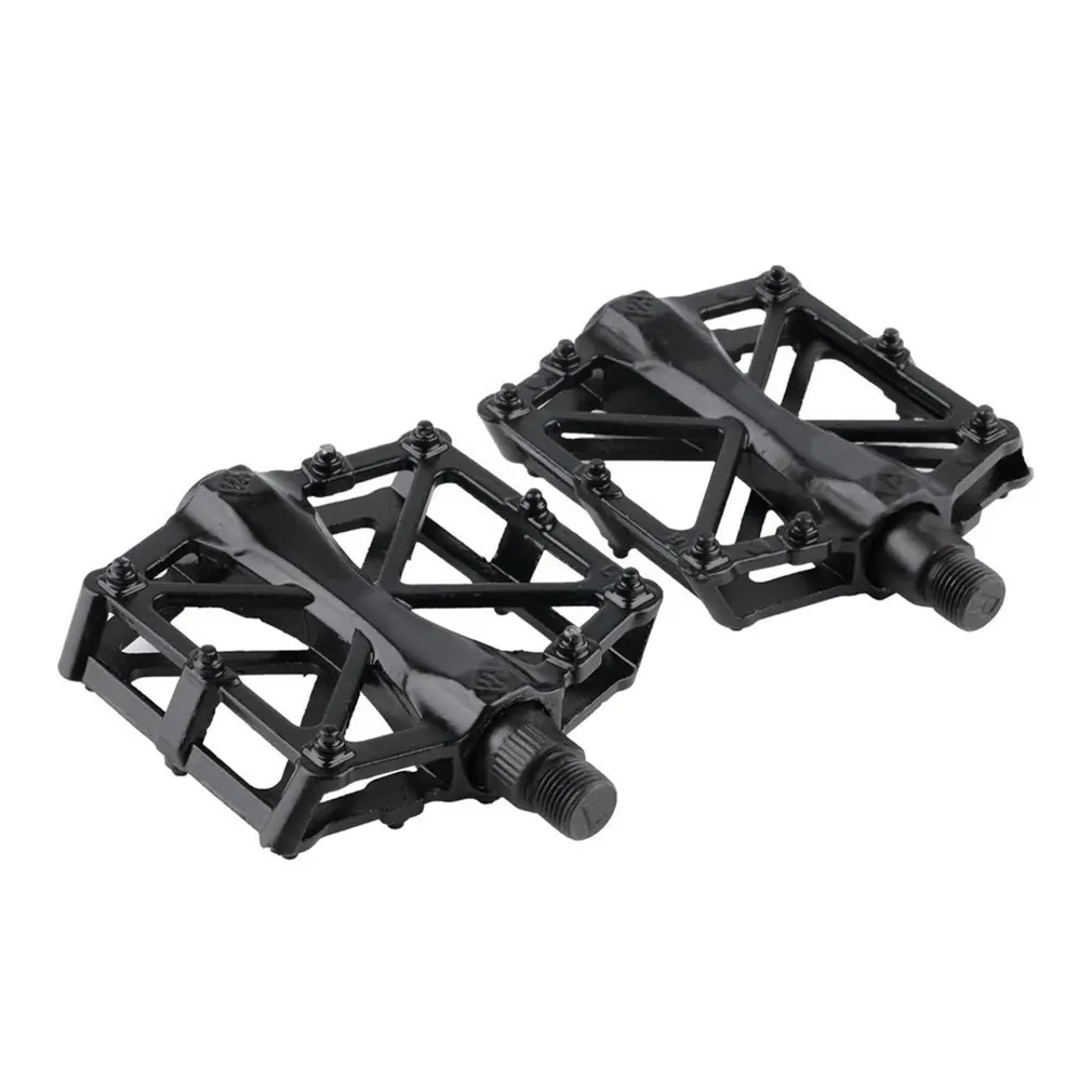 

1 Pair Ultralight Ultralight MTB Aluminum Alloy Platform Bicycle Pedal Riding Pedal Treadle Black