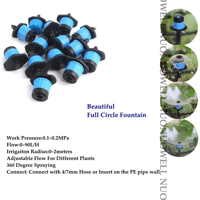 Наборы системы капельного орошения для домашнего сада 40 м ~ 5 автоматический