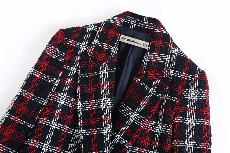 Vadim Veste Femme Zaful зимняя Длинная женская накидка в клетку длинный пуховик женские пальто Manteau Laine Casaco Rosa Preto Manteaux YL282