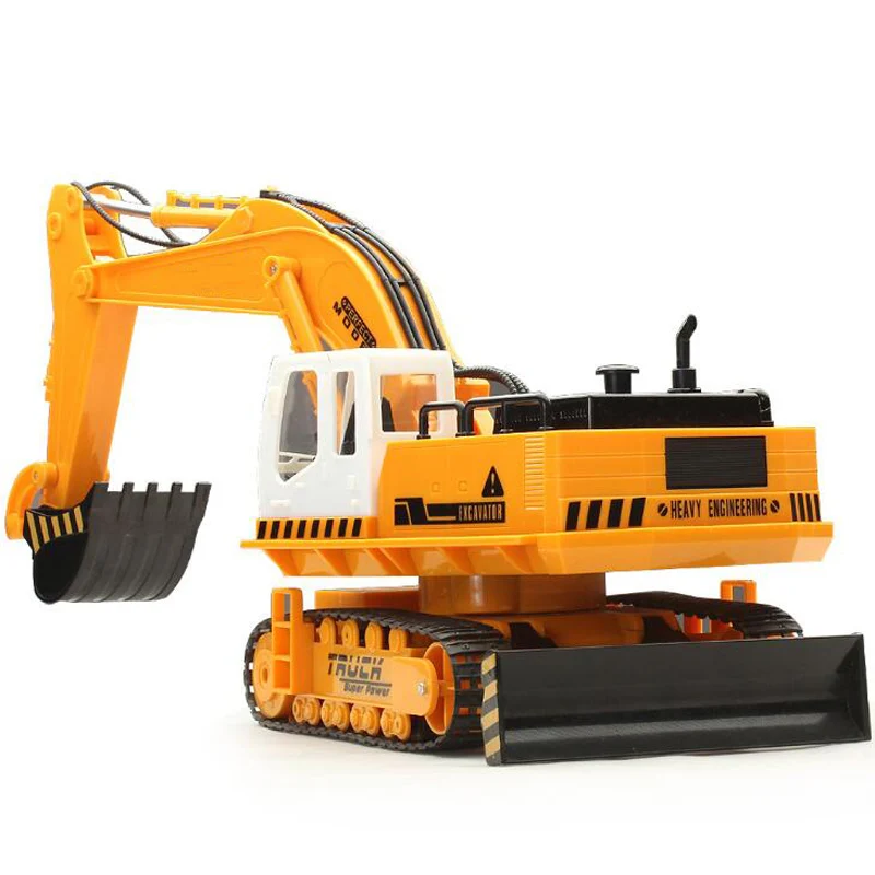

11 Channel Remote Control Excavator Large Engineering Vehicle Electric Children's Toy Remote Control Car Truck Boy Toy Car