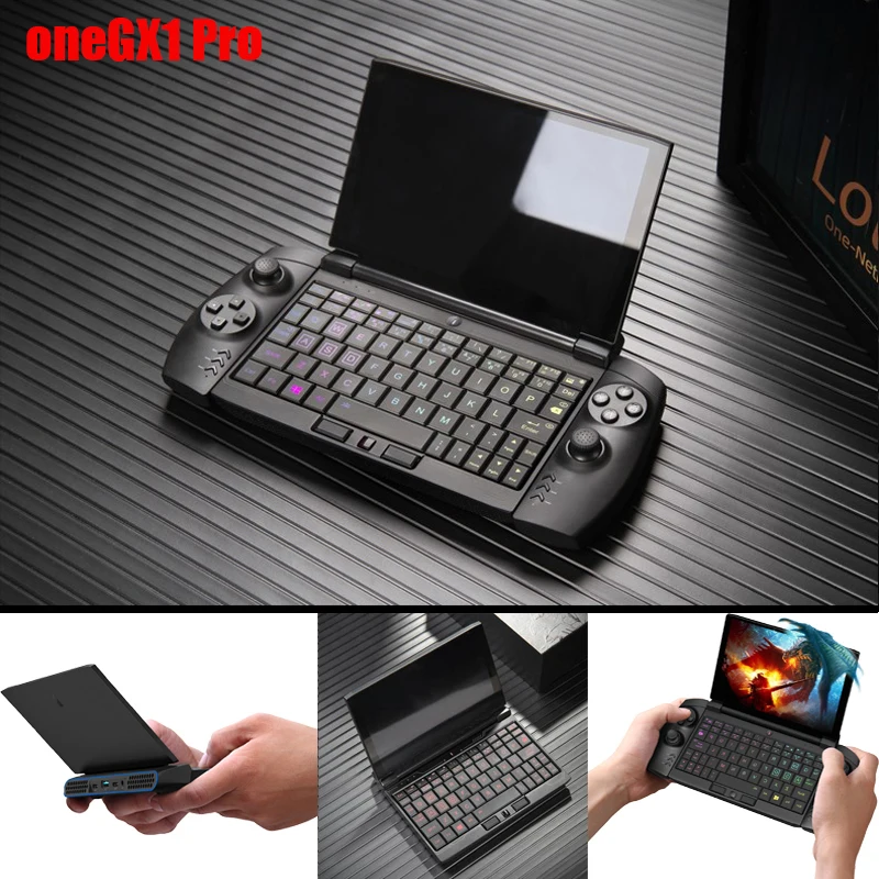 Review OneGX1 Pro Mini Laptop Gaming 7 inch Notebook Computer Intel I7-1160G7 16G RAM 512G PICe SSD IPS WiFi SIM 4G/5G Win10 Portable