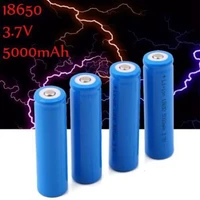 lithium ion charging pile gtf 18650 v 3 7 mah for flashlight torch yellow battery accumulator