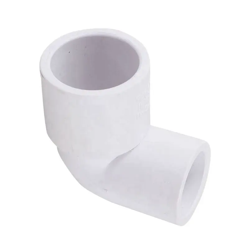 Белый PVC U 20 мм до 25 водопровод прямоугольный локоть соединитель Адаптер|Фитинги