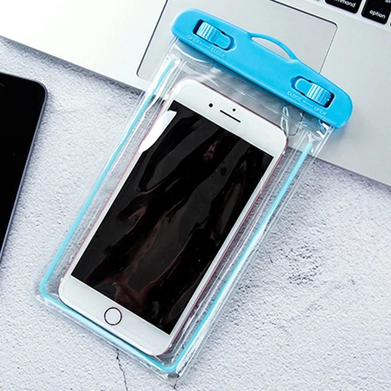 Водонепроницаемый чехол-сумка для телефона светящиеся ПВХ сумки плавания IPX8