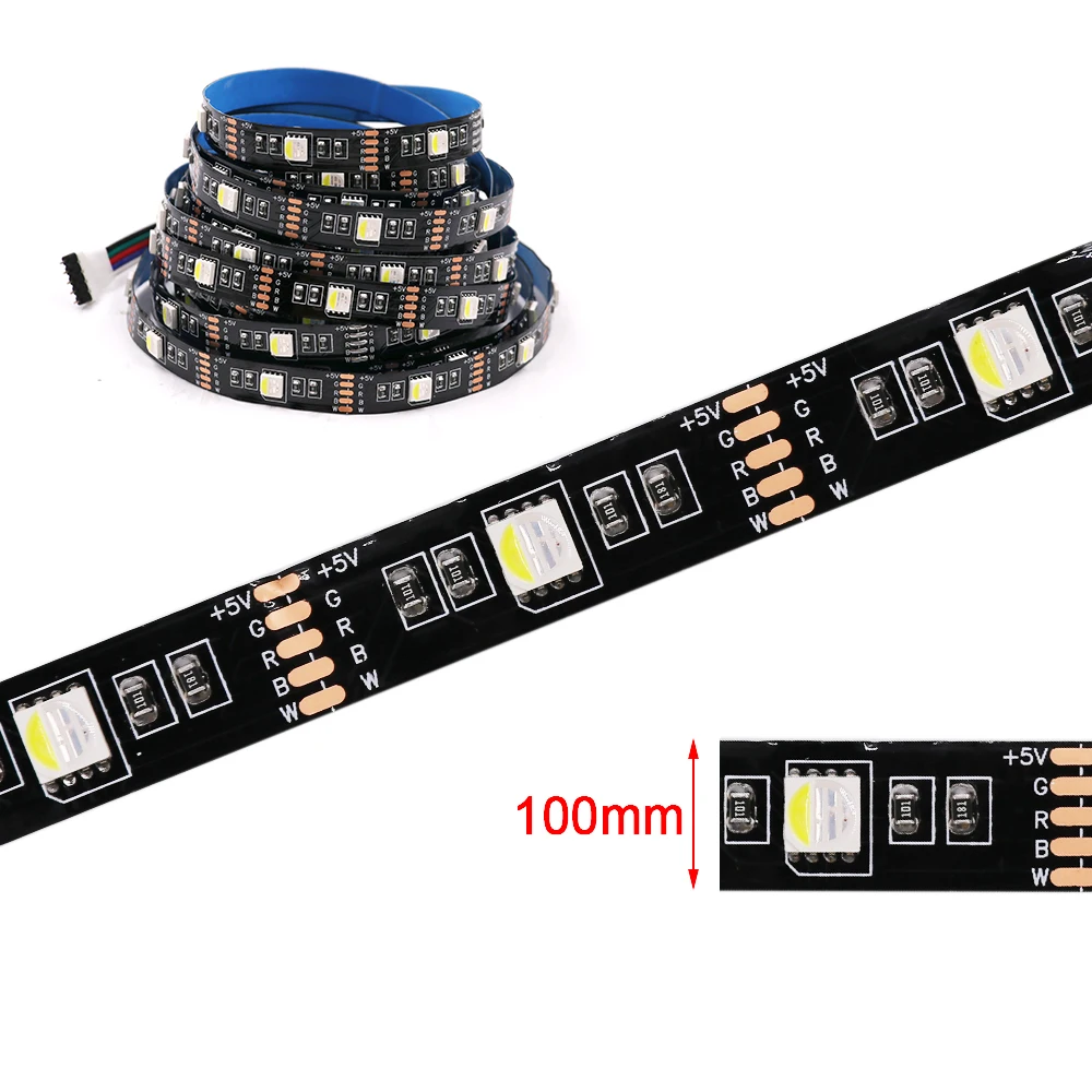 Новинка 5 м Светодиодные ленты Moving головной свет RGBW 5050 4 цвета в 1 чип DC5V 30