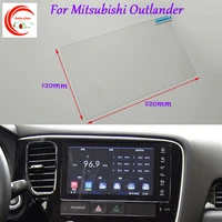 8 inch car gps navigation screen glass protective film for mitsubishi outlander interior sticker accessories