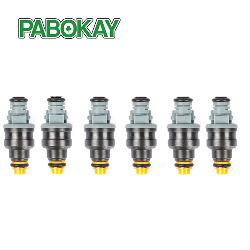 

6 шт. подлинный новый топливный инжектор 0280150842 куб. См 0280150846 фунтов/час для Mazda RX7 Chevy