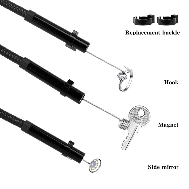Мини-камера промышленный эндоскоп HD 1080P бороскоп 4 3 &quotинспекционная змея камера 8
