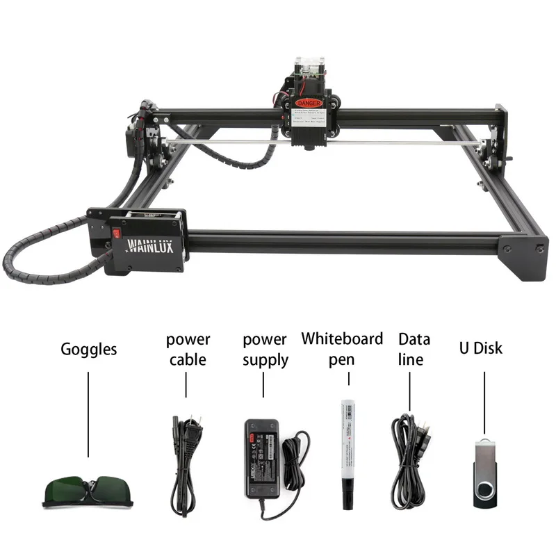 

Group Products: 20W/7W Laser Master 2 Desktop Printer Logo Picture Marking with CNC Roller Rotation Axis Rotary Module