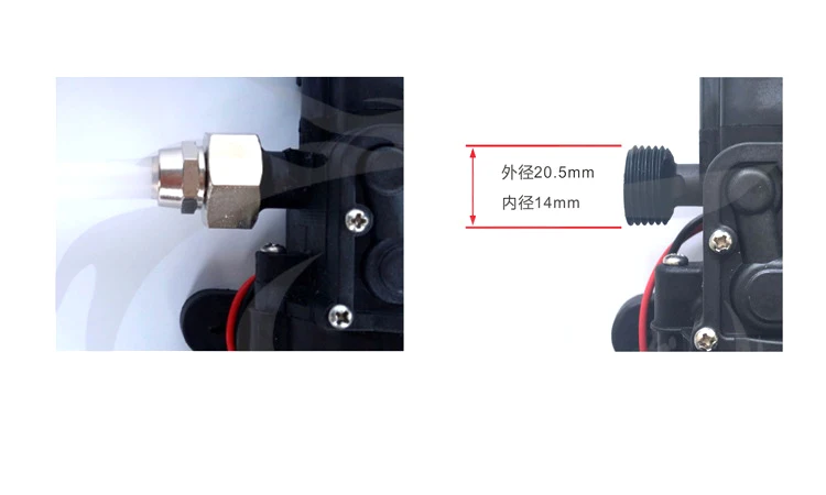 12V 24V 120W 10L/мин миниатюрный высокого Давление мембранный насос с автоматическим выключателем с обратным течением Многофункциональный насос работающий на постоянном токе