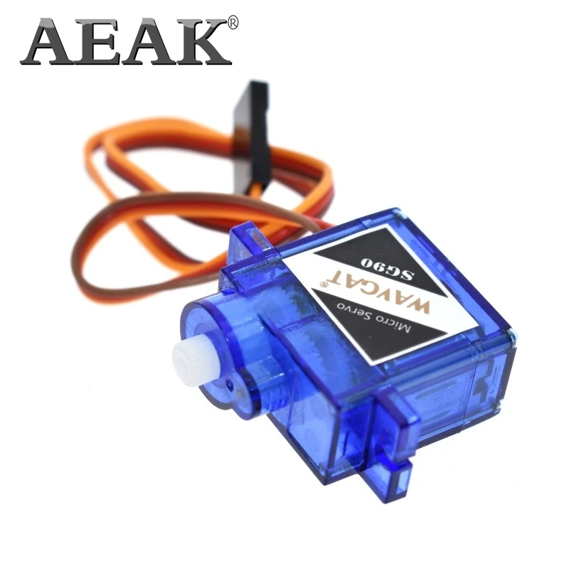 AEAK официальная умная электроника Rc Мини Микро 9g 1,6 кг сервопривод SG90 Для RC 250 450 Вертолет самолет автомобиль Лодка