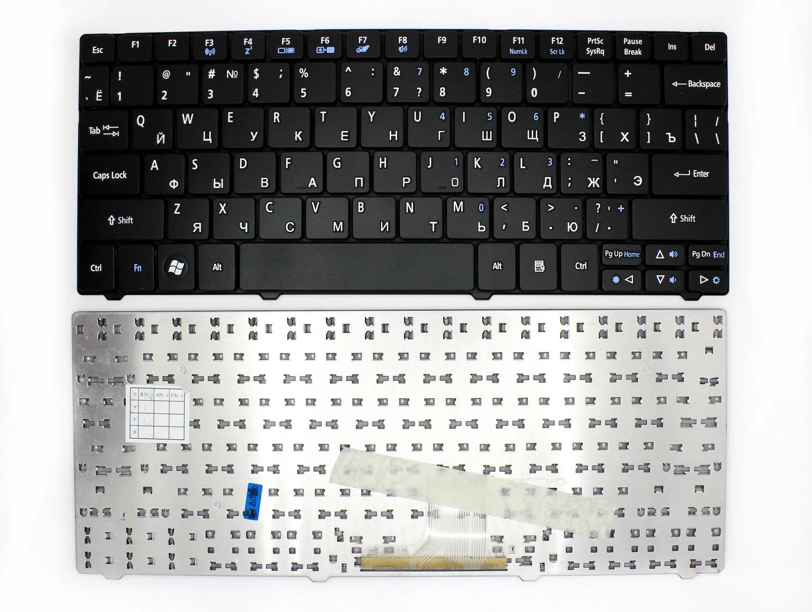 Клавиатура для ноутбука Acer 1810 1830T 1410 One 721 722 751 P/n: ZA3 ZA5 NSK-AQ00R NSK-AQ10R | Компьютеры и офис