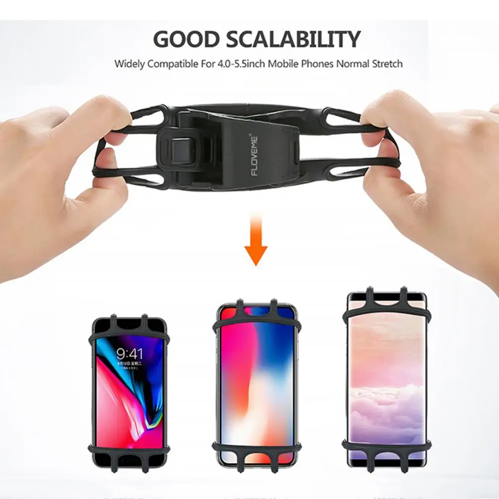 Универсальный мобильный телефон для велосипеда мотоцикла силиконовая