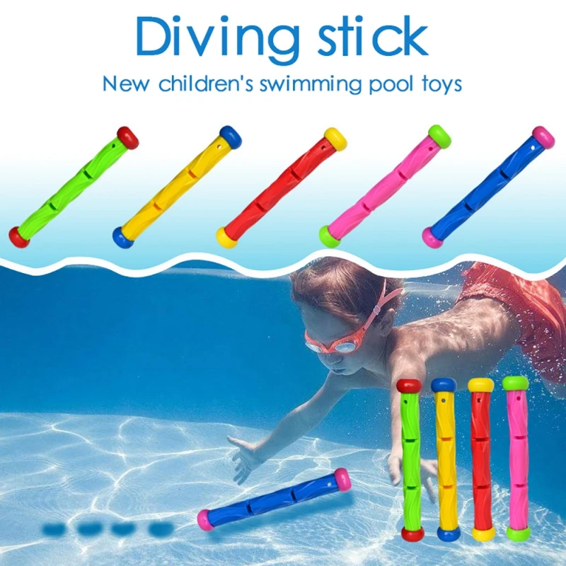 

NEW Swimming Pool Throwing Toy Diving Game Toys Set Dive Swim Rings Underwater Summer Dive Accessories Gift For Kids 1 Set