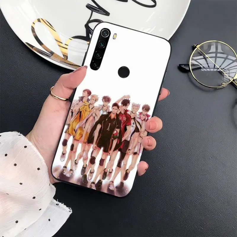 

Anime volleyball boy Phone Case For Xiaomi Redmi 7 8 9t a3Pro 9se k20 mi8 max3 lite 9 note 9s 10 pro Soft Silicone Shell Funda