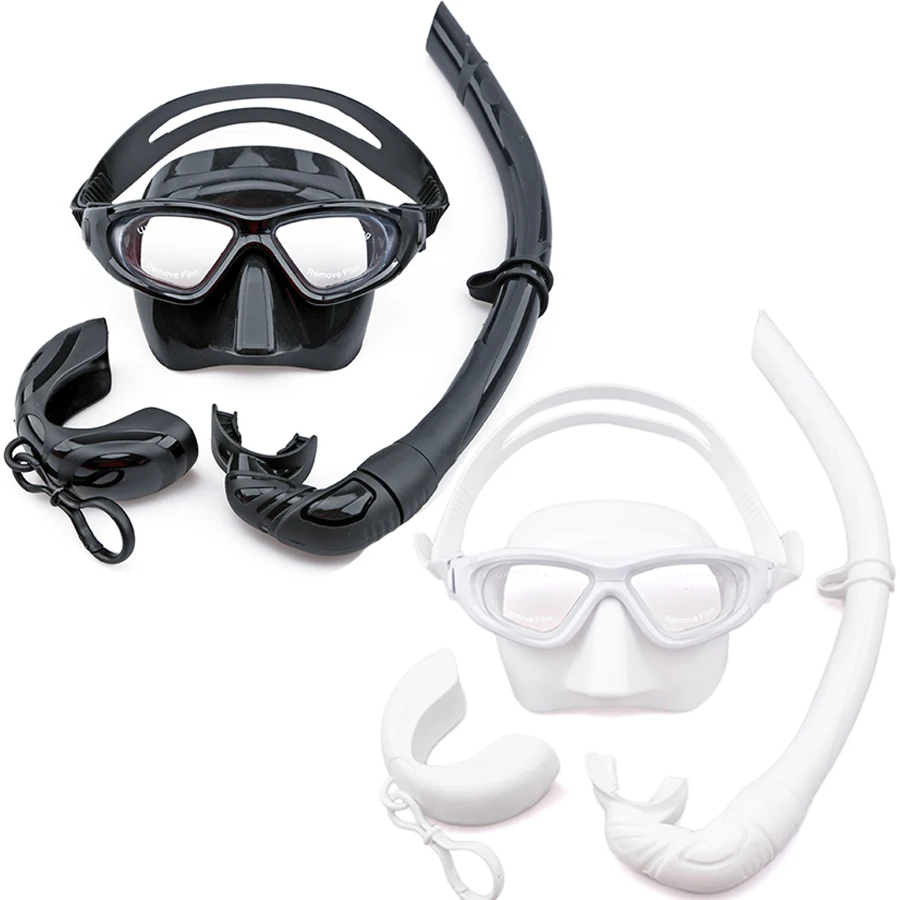 

Маска для дайвинга, аксессуары для подводного плавания, незапотевающие очки для подводного плавания, комплект для сноркелинга