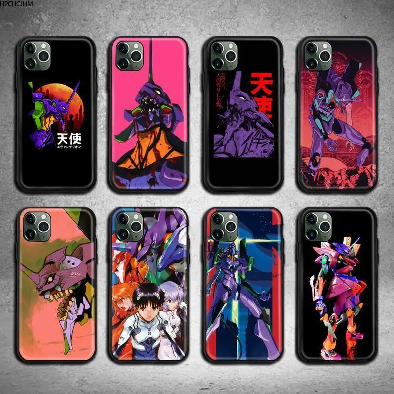 

Anime Genesis-Evangelions Japan Phone Cases For iphone 12 11 Pro Max Mini XS Max 8 7 6 6S Plus X 5S SE 2020 XR cover