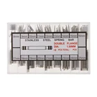 Профессиональный сменный пружинный ремешок из нержавеющей стали для часов