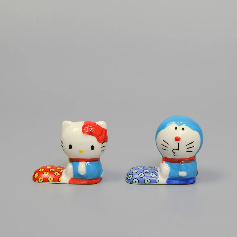 Керамическая подставка для палочек в японском стиле с изображением кошки | Дом и