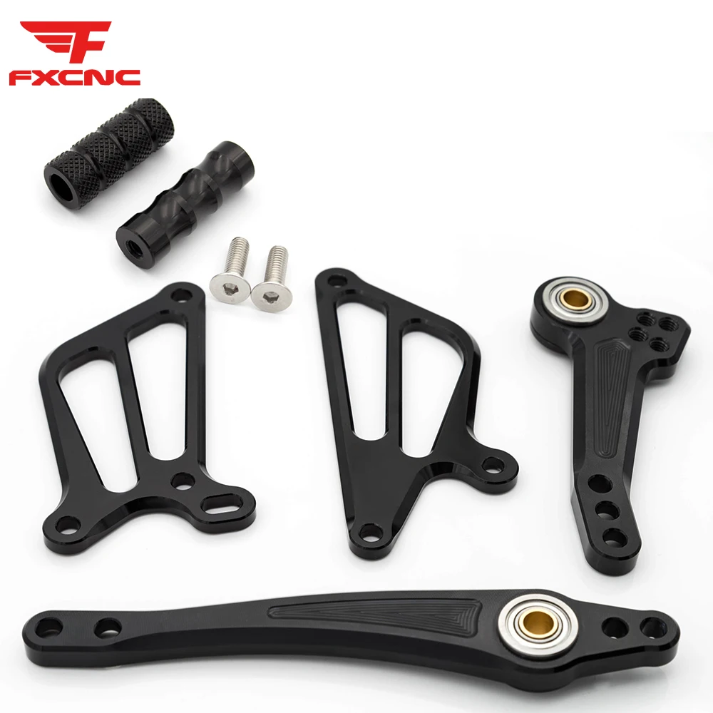 

For Honda CBR500R 400R CB500F 400F 2013-2019 Motorcycle Footrest Footpeg Pedal Rearset Rear Accessories CNC Aluminum Accessories
