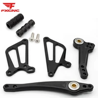 for honda cbr500r 400r cb500f 400f 2013 2019 motorcycle footrest footpeg pedal rearset rear accessories cnc aluminum accessories
