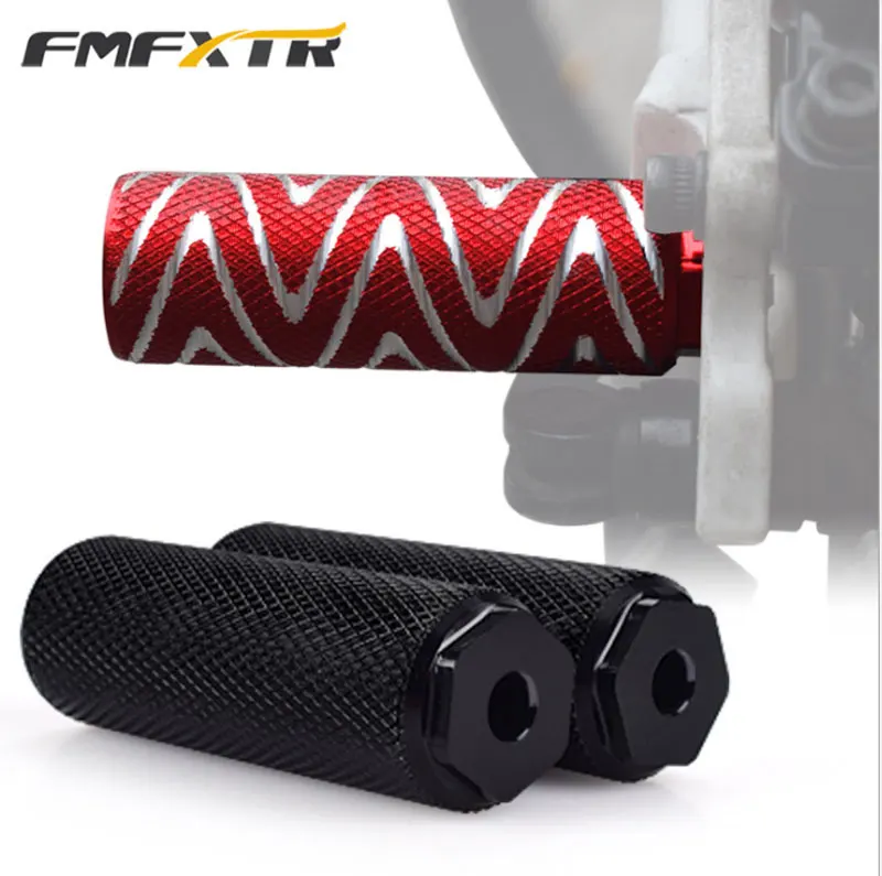 Купи BMX Bike Socle Pedal 1Pair Cycling Bicycle Cylinder Aluminum Alloy 3/8" Axle Foot Pegs Rocket Bicycle Socle High Quality за 557 рублей в магазине AliExpress