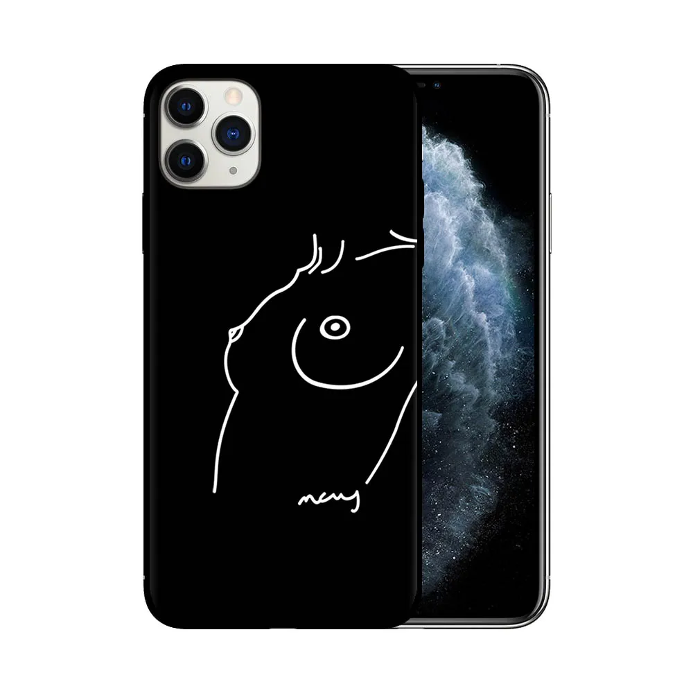 Чехол для iPhone 11 Pro Max XR X Xs 6 6S 7 8 Plus 5 5S SE 2020 силиконовый с абстрактным рисунком |
