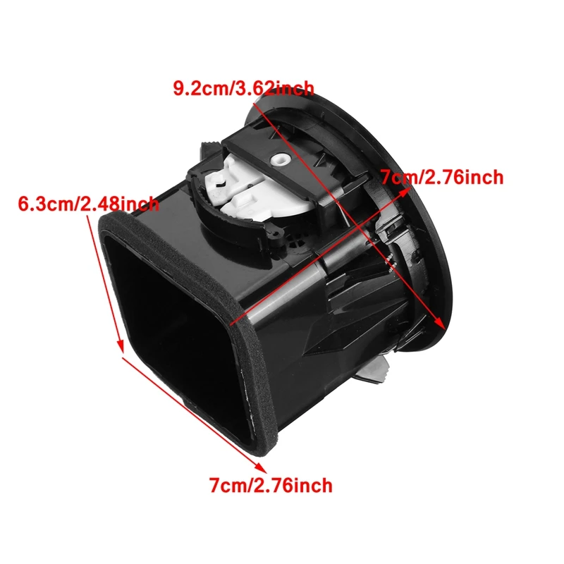 

2pcs Car Interior Heater A/C Air Vent Cover Outlet Grille For Vauxhall Opel ADAM/CORSA D MK3 Air Conditioning Vents Trim Covers