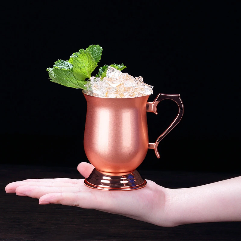 340 мл Московский мул медные кружки металлическая кружка чашка нержавеющая сталь