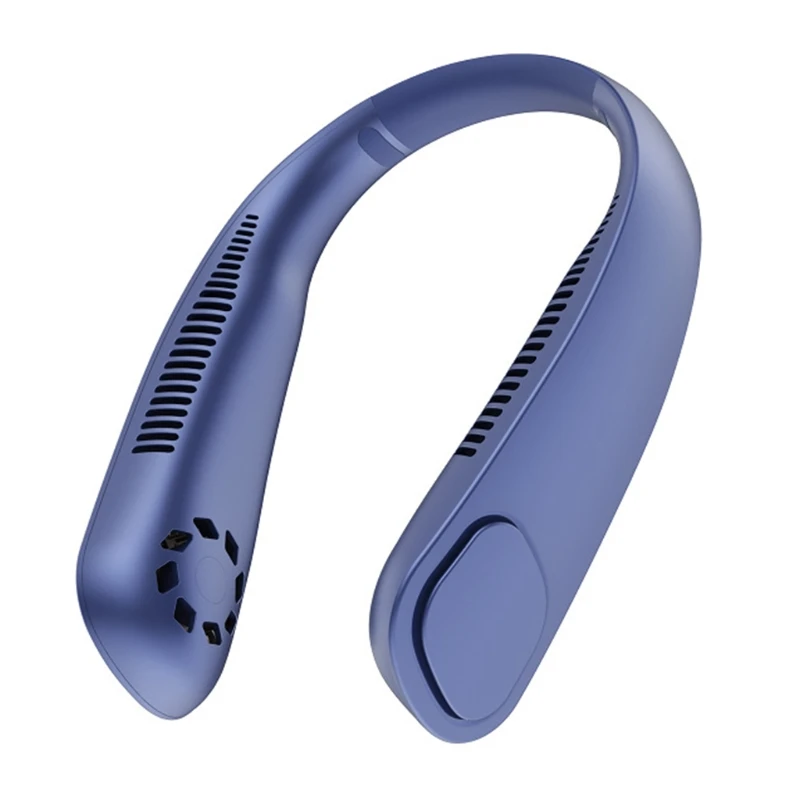 

Wearable Fan Rechargeable Headphone Design USB Neck Silent Fan Rechargeable 9000mAh Bendable Cooler for Outdoor Indoor