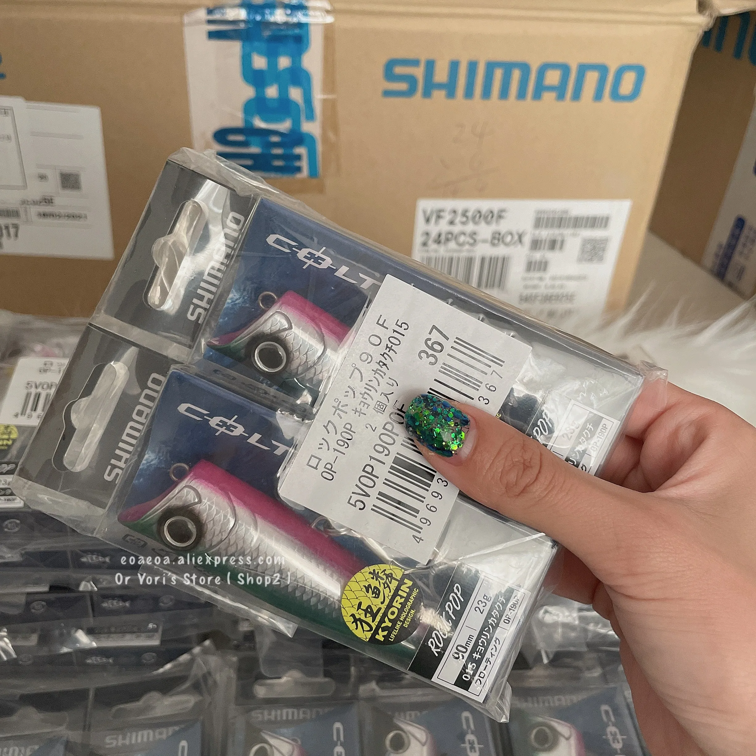 Новинка воблер Shimano Coltsniper ROCKPOP 90F приманка для Поппера 23 г 90 мм с пузырьками Topwater