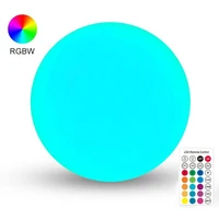 waterproof led garden ball light floating pool lawn lamps inflatable solar light outdoor swimming pool decoration balloon lamps