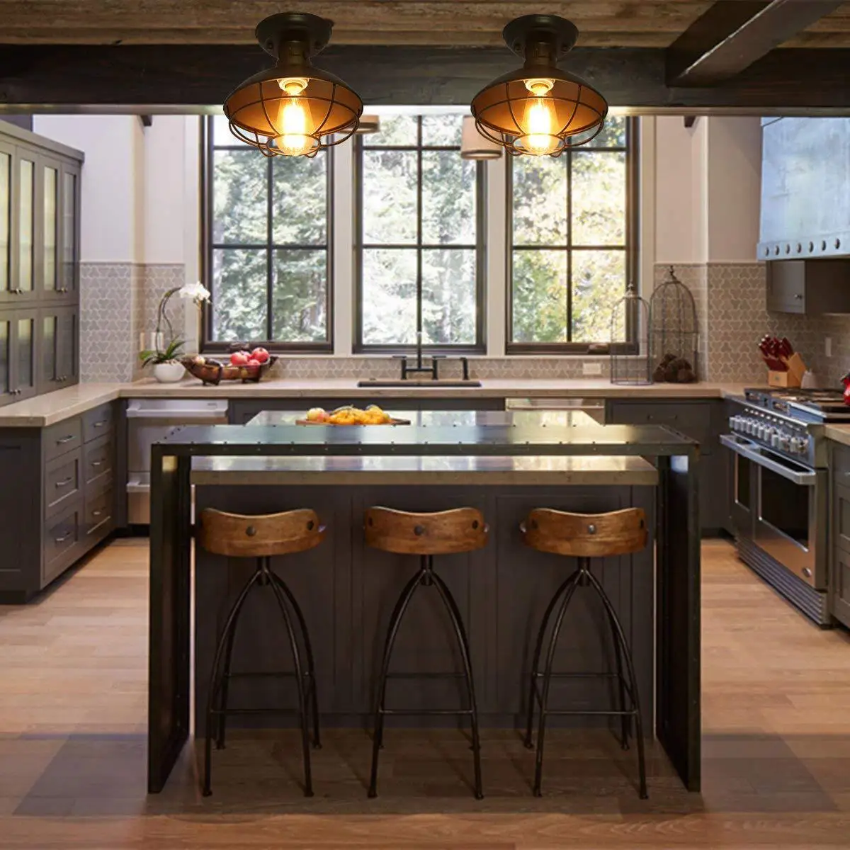 

ceiling chandelier led modern ceiling lamp modern square rectangle living room bedroom AC85-265V ceiling light fans