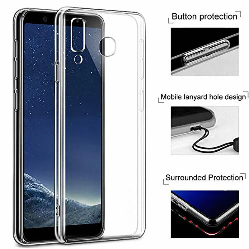 Фото Ультратонкий Мягкий силиконовый чехол из ТПУ для Samsung Galaxy A8 Star A9Star, прозрачный гелевый Чехол для задней панели A9 A8Star 2018 №3
