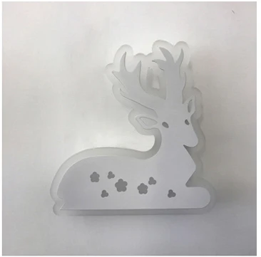 Deer Современный акриловый настенный светильник для детской комнаты, прикроватный светодиодный настенный светильник для спальни, художественные креативные бра для коридора, декора AC85-265V - Цвет абажура: Deer