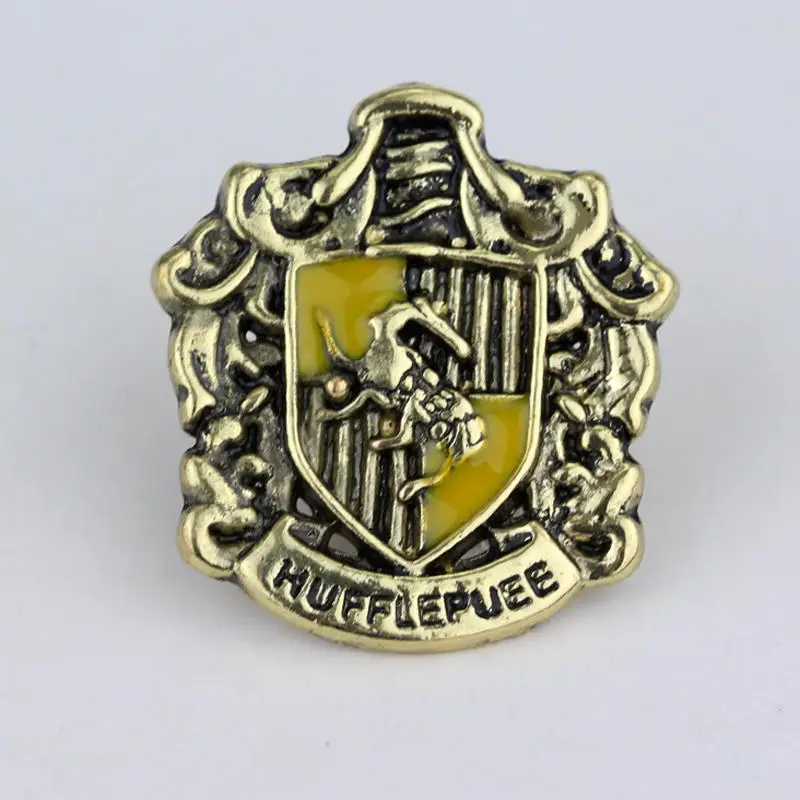 pin bronze Хогвартс Гриффиндор хаффлпуф Слизерин Рейвенкло школьный браслет SnitchTime Тернер Хогвартс хоркруксы браслет Волшебная Шляпа - Окраска металла: pin bronze