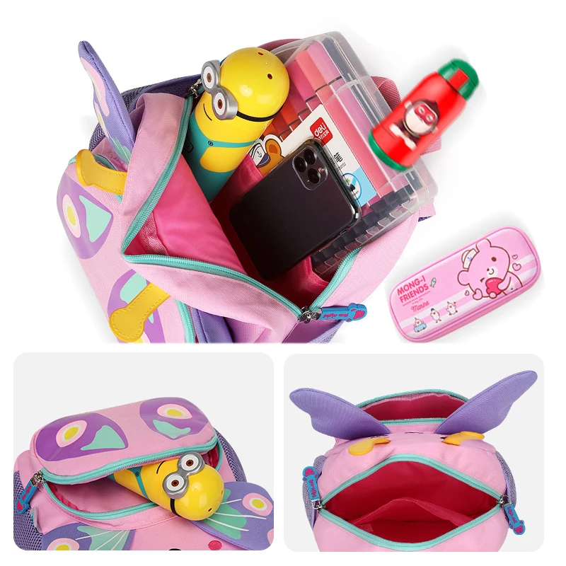 Hot 3D Cartoon Animal Baby Backpacks kindergarten Schoolbag  Kids Backpack Children School Bags Girls Boys Backpacks