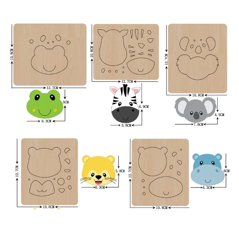 

Штамп для резки дерева «сделай сам», лягушка, зебра, сова, животные, новинка 2021, трафареты для резки кожи, ткани, подходит для обычных высекальных машин