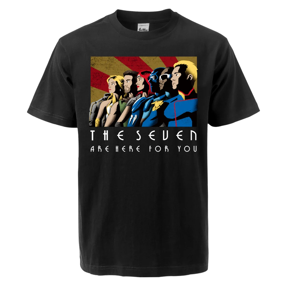 

The Boys Hot Tv Show Print 2021 Summer Unisex Hip Hop T Shirt Cotton Crew Neck Top Tees Men Short-sleeve Hip Hop Tops Tees